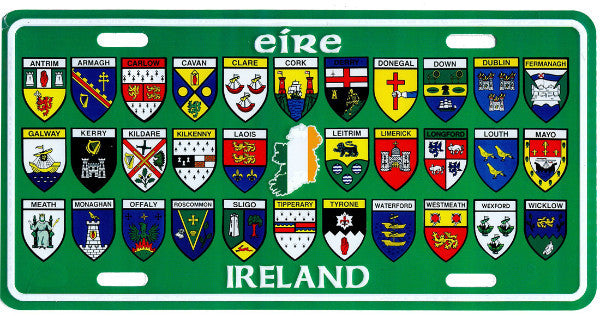 American Reg Plate ARP12 32 Irish County