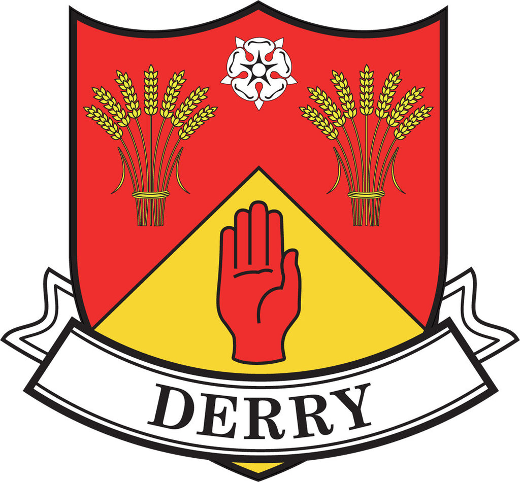 County Sticker CC07 Derry