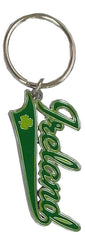 KR04 Ireland Text Metal Keyring