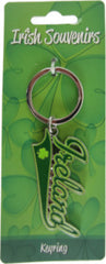 KR04 Ireland Text Metal Keyring