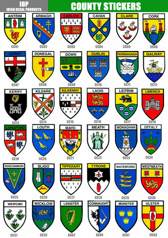 Page 11 County Stickers